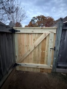 Wooden Gate Repair in Brandon